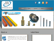 Tablet Screenshot of elmohandesco.com